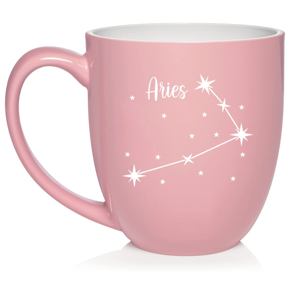 Ceramic Coffee Mugs Natural Marble 12 Constellation Ceramic Pink Zodiac Mug  with lid Creative Personality Cup