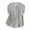 Gray, variant on Women's Linen Tank Tops Sleeveless Striped Button Down Shirts Curved Hem Loose Fit Casual Beach Summer Blouses (XL, Black)