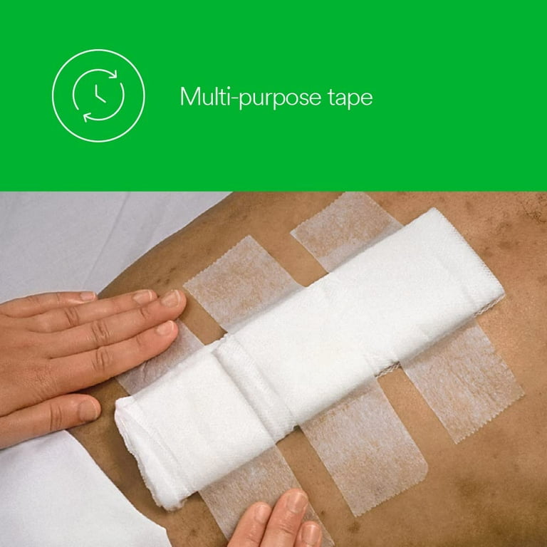 Micropore Surgical Paper Tape - 1 inch x 10 yards, White, Hospital pack,  Box 12 rolls – woundcareshop