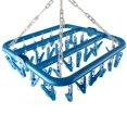 thumbnail image 3 of Groupcow Clip Y Colgador De Goteo Para Ropa, Tendedero, 32 Clips (Azul), 3 of 5