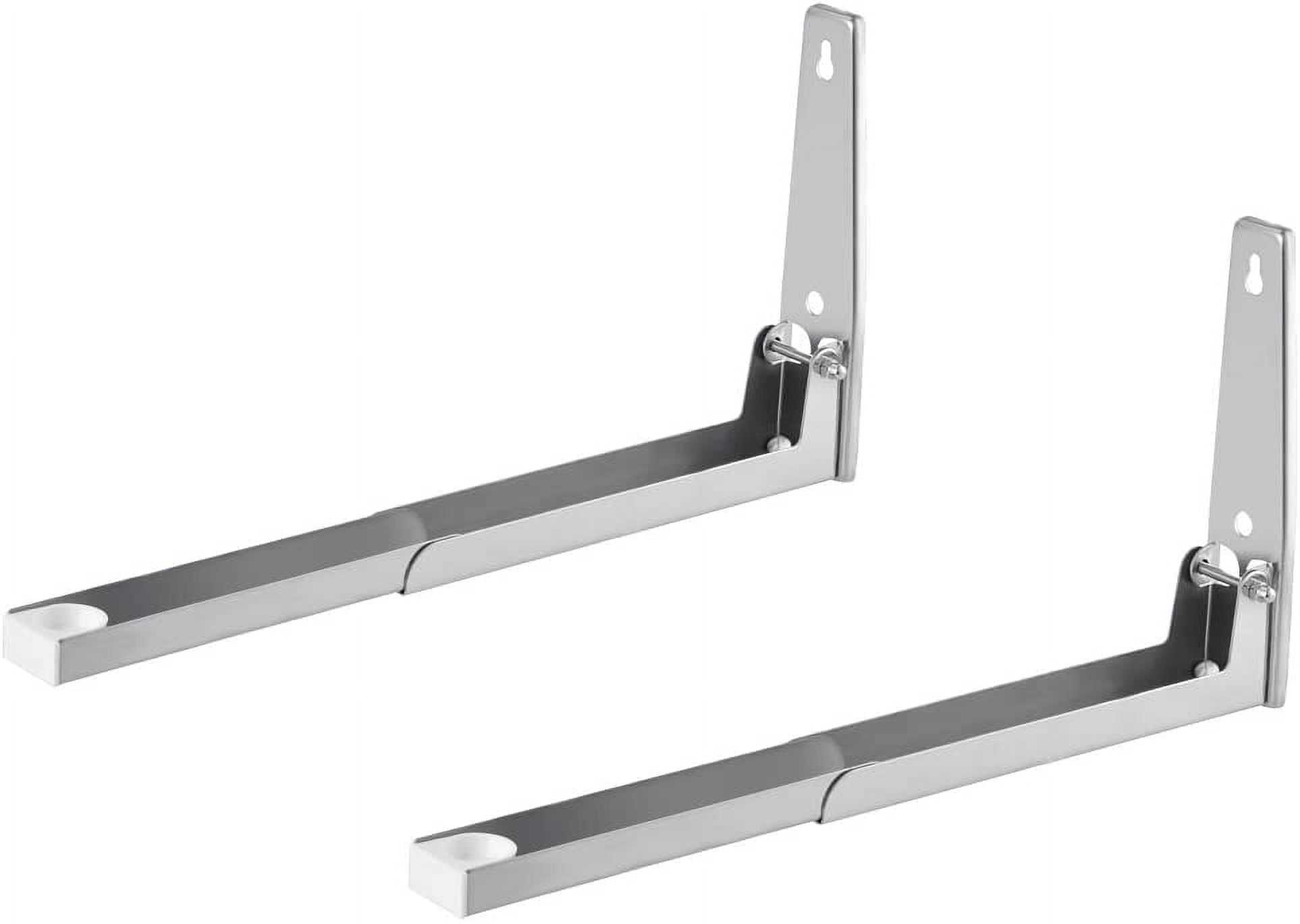 Space Saving Wall Hanging Microwave Oven Shelf Brackets