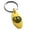 Gold, variant on Stainless Steel Scarab Beetle Rising Sun Engraved Small Oval Charm Keychain Keyring