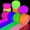 2016feet, variant on 800 feet Glow Party Neon Streamer Decorations Glow Crepe Paper Streamers UV Reactive Fluorescent Neon Paper Streamers Glow in The Dark Party Supplies and Decorations Wedding Birthday Blacklight Party