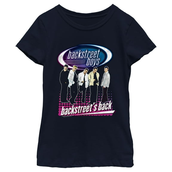 Girl's Backstreet Boys Backstreet's Back  Graphic T-Shirt