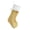 3#Gold, variant on Christmas Stocking,18.9x10" Xmas Stocking Hanging Ornaments, Farmhouse Rustic Neutral Velvet Stockings, Xmas Soft Fabric Stockings, Velvet Stocking Sack, Holiday Tree Decor