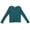 Sarcelle, variante sur Goldie T-Shirt Uni Noir à Manches Longues pour Femme - G