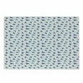 thumbnail image 1 of Birds Cutting Board, Flock of Flying Pigeons and Doves Transitioned Color Watercolor Design, Decorative Tempered Glass Cutting and Serving Board, in 3 Sizes, by Ambesonne, 1 of 2