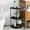 Black, variant on Bxaolu Corner Bathroom Counter Organizer, 3Tier Tiered Countertop Corner Shelf for Perfume, Beauty Products, Makeup Organizers, Vanity Storage Tray for Bedroom,Bathroom Sink Shelf, Black