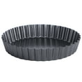 thumbnail image 2 of NonStick Carbon Steel Pie Pizza Cake  Removable Bottom Baking Pan for Kitchen Tool, 2 of 8