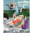 thumbnail image 1 of "The Bathers, Picasso - CANVAS OR PRINT WALL ART", 1 of 1