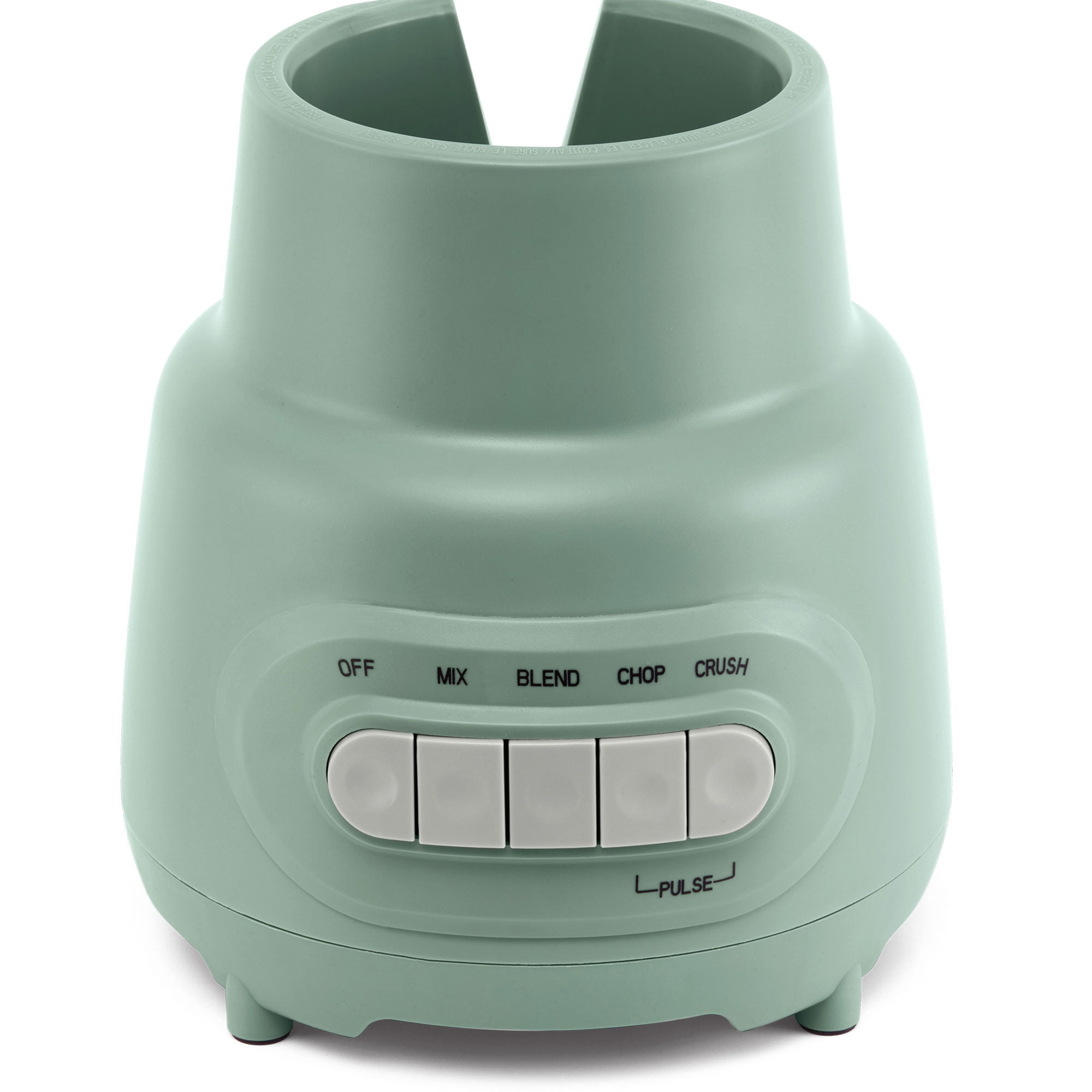 Mainstays Glass Jar 5 Speed Blender with 6-Cup Jar (48Oz) Capacity, Sage Green, New