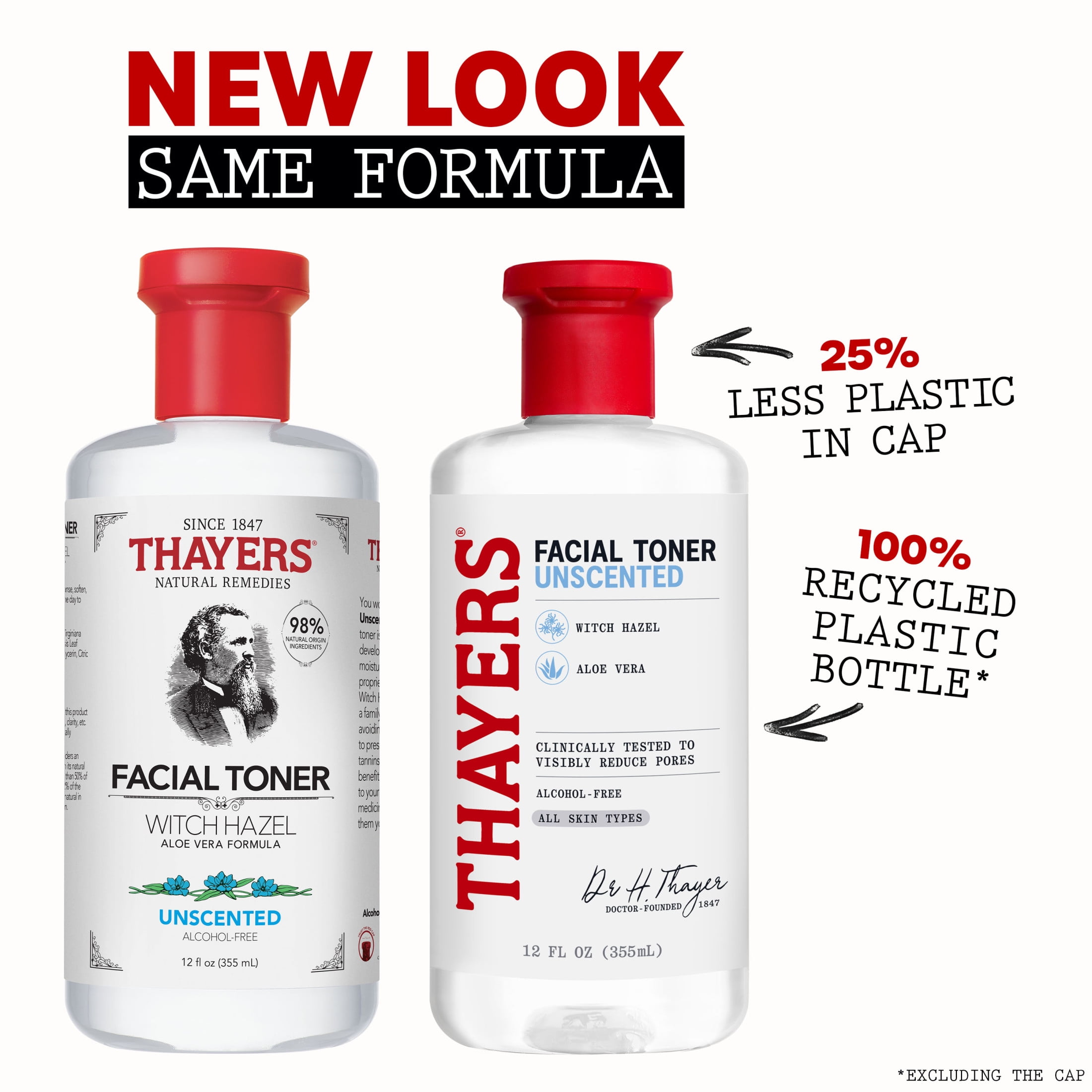 Thayers Alcohol-Free Unscented Witch Hazel Facial Toner for Dry Skin 8.5 fl oz