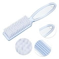 thumbnail image 4 of Unique Bargains 4 Pcs Fingernail Cleaner Nail Brush Fingernail Cleaning Tools with Plastic Handle Clear Blue, 4 of 8