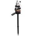 thumbnail image 4 of Lámpara LED Panda Resina Solar Bsvklp Impermeable para Exteriores Patio Paisaje Césped luz Cálida, 4 of 9