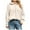 Beige, variant on DianGeFu Womens Long Sleeve Shirts 2025 ,Women's Fashion Button Solid Color Comfortable Loose Long Sleeves Blouse Casual Tops,White,S