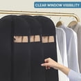 thumbnail image 5 of FeiFu Foldable Travel Garment Bag Organizer,Hanging Storage for Suits, Coats, Dresses, Space-Saving Closet and Luggage Solution Black, 5 of 5