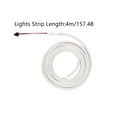 thumbnail image 3 of SHEIGUANNI 4-Meter Universal Car Trunk Ambient Lighting Kit - Bright White LED Strip Light with Adhesive Backing, Energy Efficient & Easy Installation for Cars/SUVs/Trucks (Full-Circle Design), 3 of 5