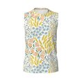 thumbnail image 6 of Lsque Boho Print Men's Cotton Blend Sleeveless Muscle Shirts (S-3XL)- Moisture Wicking, Odor Protection, UPF 30+,Medium, 6 of 8