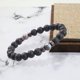 thumbnail image 5 of Pulsera de cuentas Sunnimix de piedra natural de Buda tibetano 8 mm gris, 5 of 8