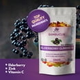 thumbnail image 6 of Elderberry Gummy Bears with Zinc and Vitamin C and Elderflowers Powder - Sambucus Nigra (Black Elderberry) Immune Support for Adults and Kids, 6 of 7