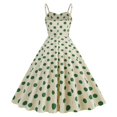 thumbnail image 3 of adviicd Robes d'Été pour Femmes Robe Maxi Sans Bretelles d'Été pour Femmes 2024 Mode Décontractée Boho Plage Fête Longues Robes Vert,m, 3 of 4