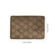 thumbnail image 3 of Alfombrilla de baño absorbente de espuma antideslizante | Alfombra de baño suave de terciopelo 40x60cm | Alfombra de suelo engrosada de secado rápido lavable a máquina | Negro, Gris, Blanco, Caqui,, 3 of 8