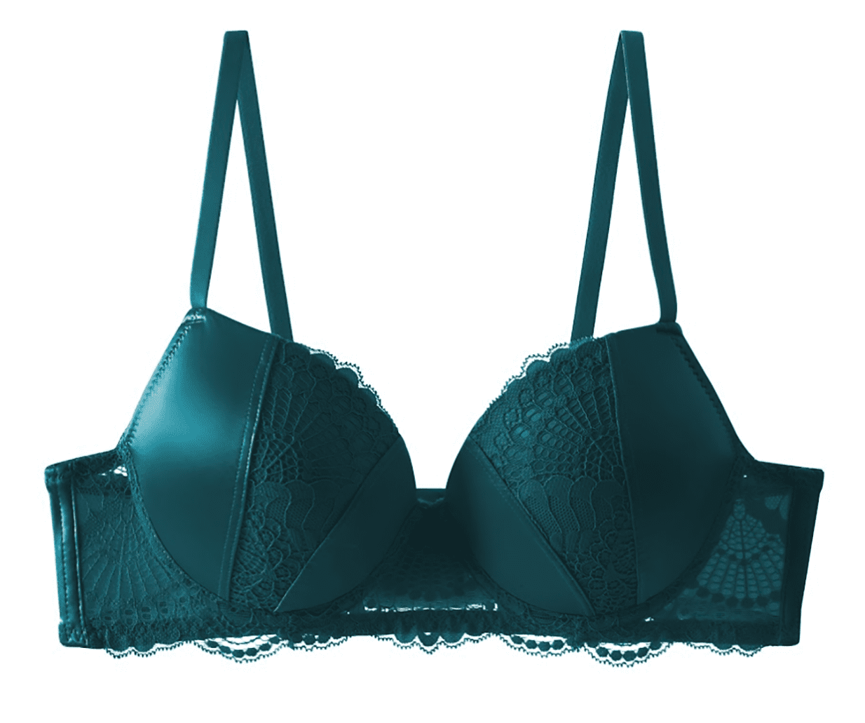 6 pieces Lace Everyday Use Pushup Underwired Gentle Push Up Bra