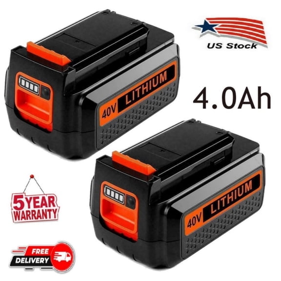 2PACK 4.0Ah 40V LBXR36 Replacement for Lithium-ion Battery Compatible LBX2040 LBXR36 LBXR2036 LST540 LCS1240 LBX1540 LST136W Power Tools