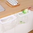 thumbnail image 6 of Worgeous Blue Hanging Trash Bag Holder for Kitchen with Strong LoadBearing PP Material Fits Various Scenes 7.8 Inches Wide, 6 of 8