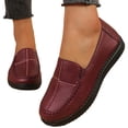 thumbnail image 5 of HXWCHs Breathable On Casual Sneakers for Women Featuring Soft Cushioned Sole All Day Walking Comfort 6 Red, 5 of 8