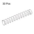 thumbnail image 2 of Unique Bargains 5mmx0.4mmx30mm 304 Stainless Steel Compression Spring 2N Load Capacity 30 pcs, 2 of 5