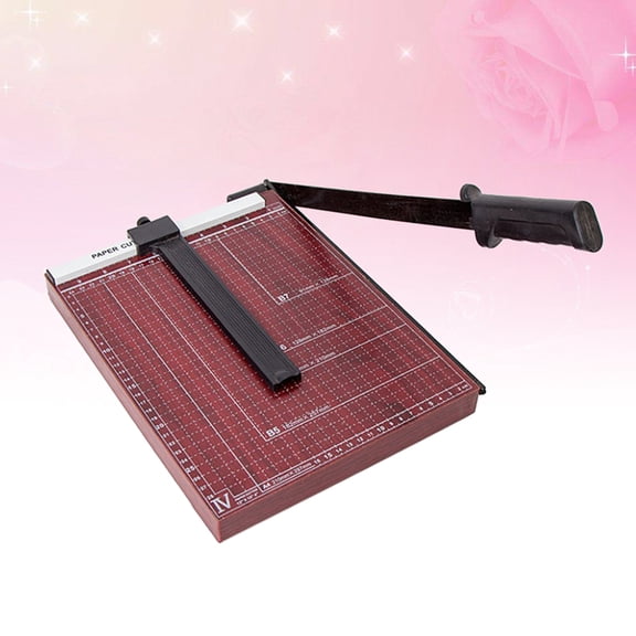 Masteelf A4 Paper Cutter Trimmer with Heavy Duty Gridded Base for Home Office Craft Use