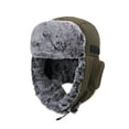 thumbnail image 1 of Windproof Winter Warm Trapper Trooper Hats Russian Aviator Cap Ear Flaps, 1 of 2
