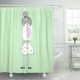 thumbnail image 1 of ABPHQTO Hermosa niña de dibujos animados lindo gráfico Happy Little Love People Cortina de ducha Cortina de baño 165x180 cm, 1 of 2