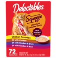 thumbnail image 1 of Cat Treats Hartz Delectables Squeeze Up, productos sin mariscos, 72 x 15 ml, 1 of 8