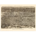thumbnail image 5 of HISTORIX 1872 Map of Philadelphia Pennsylvania Vintage Poster Wall Art Print, 18 x 24 Inch, 5 of 7