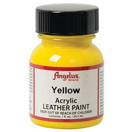 UPC: 0086366710753 | Angelus® Acrylic Leather Paint 1 oz. Yellow