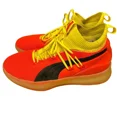 thumbnail image 1 of PU & MA Clyde Court Disrupt Red Blast Men's Sneakers, Size 10, 1 of 6