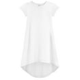 thumbnail image 6 of Made in USA Girls Soft Cotton Jersey Short Sleeve Hi-Lo Maxi Dress, 6 of 10
