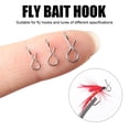 thumbnail image 3 of DEBGFS Fly Fishing Snaps Stainless Steel Quick Change  Fast Easy Fly Hook Snap  Combo Hook Snaps,mcode, 3 of 6