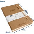 thumbnail image 3 of Agenda Escolar Bluelander 2024 Café Tamaño A5, 3 of 5