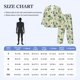 thumbnail image 4 of Balery Hawaiian Style Pijama para Hombre de Dos Piezas con Manga Larga, Conjunto de Dormir y Descanso Suave con Bolsillos-Medium, 4 of 7
