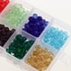 thumbnail image 5 of 650 Piezas De Cristal De Colores Mezclados Rondelle Espaciadoras Sueltas Perlas Sunnimix Cuentas facetadas de rondelle, 5 of 8