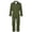 Army Green, variant on Mechanical Utility Jumpsuit for Men With Long Sleeve Zip Front Workwear Daily Slim Fit Tailored Overalls Industrial -Piece Garment Autumn Winter