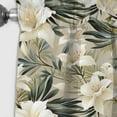 thumbnail image 2 of Designart "Second Oasis In Neutral Tropics I" Tropical Blackout Curtain Single Panel, 2 of 4