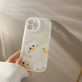 thumbnail image 3 of Cute Happy Duck Wrying Neck Soft  for iPhone Case (White,iPhone 13 Mini), 3 of 6