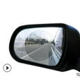 thumbnail image 1 of 2x Car Waterproof Mist Film Anti Rainproof Rearview Mirror Glass Protective Film, 1 of 6