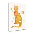 thumbnail image 1 of Tangletown Art, 24 x 20 "Cat Love " by Anna Quach, Gallery Wrap Canvas Art print, 1 of 2