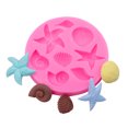 thumbnail image 3 of 2pcs 3D Molde Decoración Pasteles Marina Animales Bricolaje Manualidades para Reposteria Fondant Caramelos Tartas Helados Bizcochos Jabones Magdalenas, Seguro en Microondas ShuxiuWang 9024715987693, 3 of 5