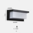thumbnail image 1 of Lights Outdoor Wall Sconce 30W Modern Wall Lights Warm White Exterior Light Fixture Wall Mount Layer- Wall Lamps Waterproof Led, 1 of 5